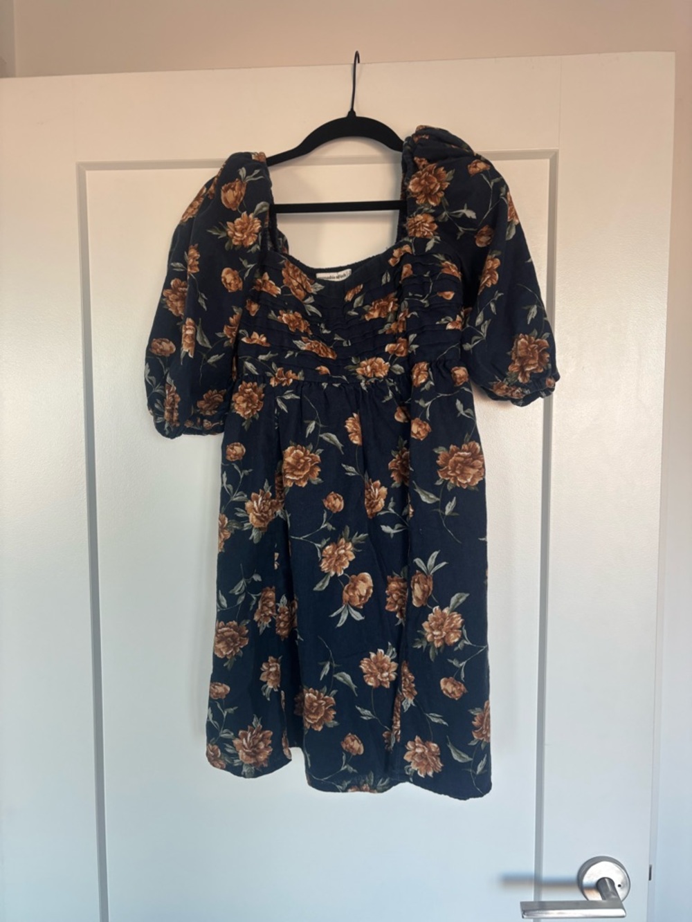 Abercrombie & Fitch Blue Emerson Midi Dress SMALL TALL - Picture 4 of 4